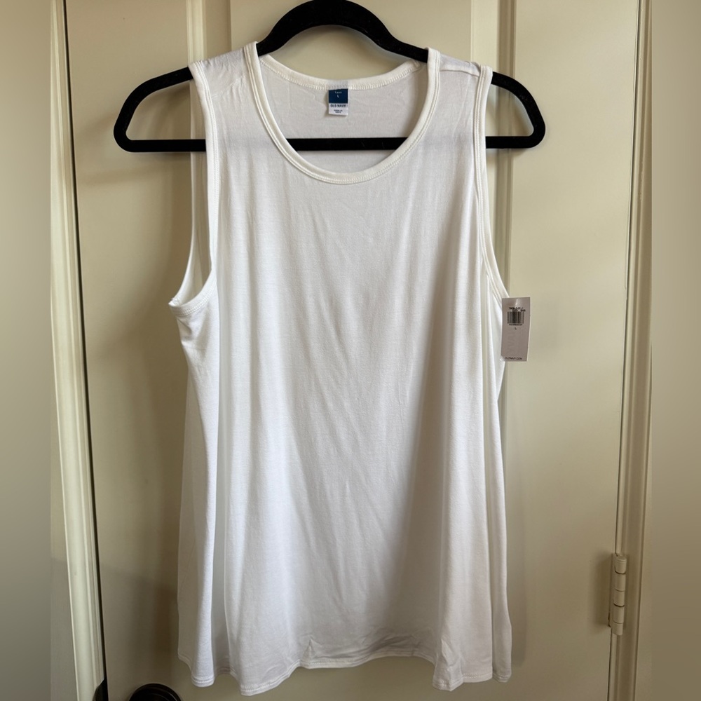 Old Navy White Tank Top